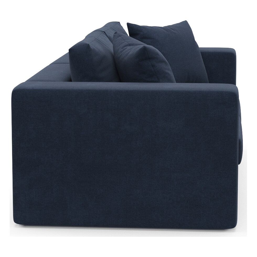 collin blue sofa   