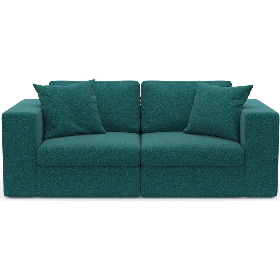 collin blue sofa   