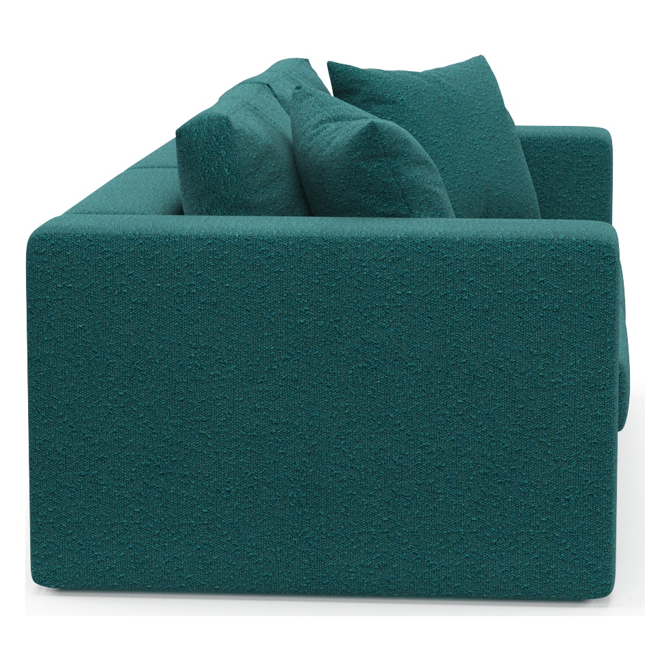 collin blue sofa   