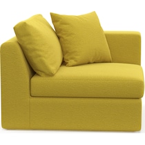 collin gold right arm facing chair   