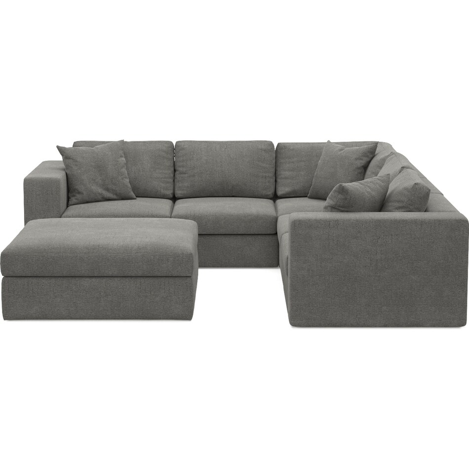 collin gray  pc sectional and ottoman   