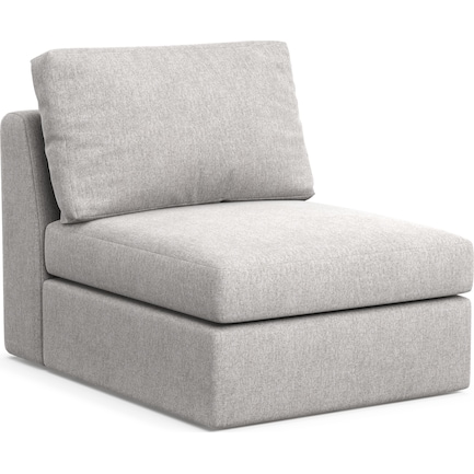 Collin Foam Comfort Armless Chair - Burmese Granite