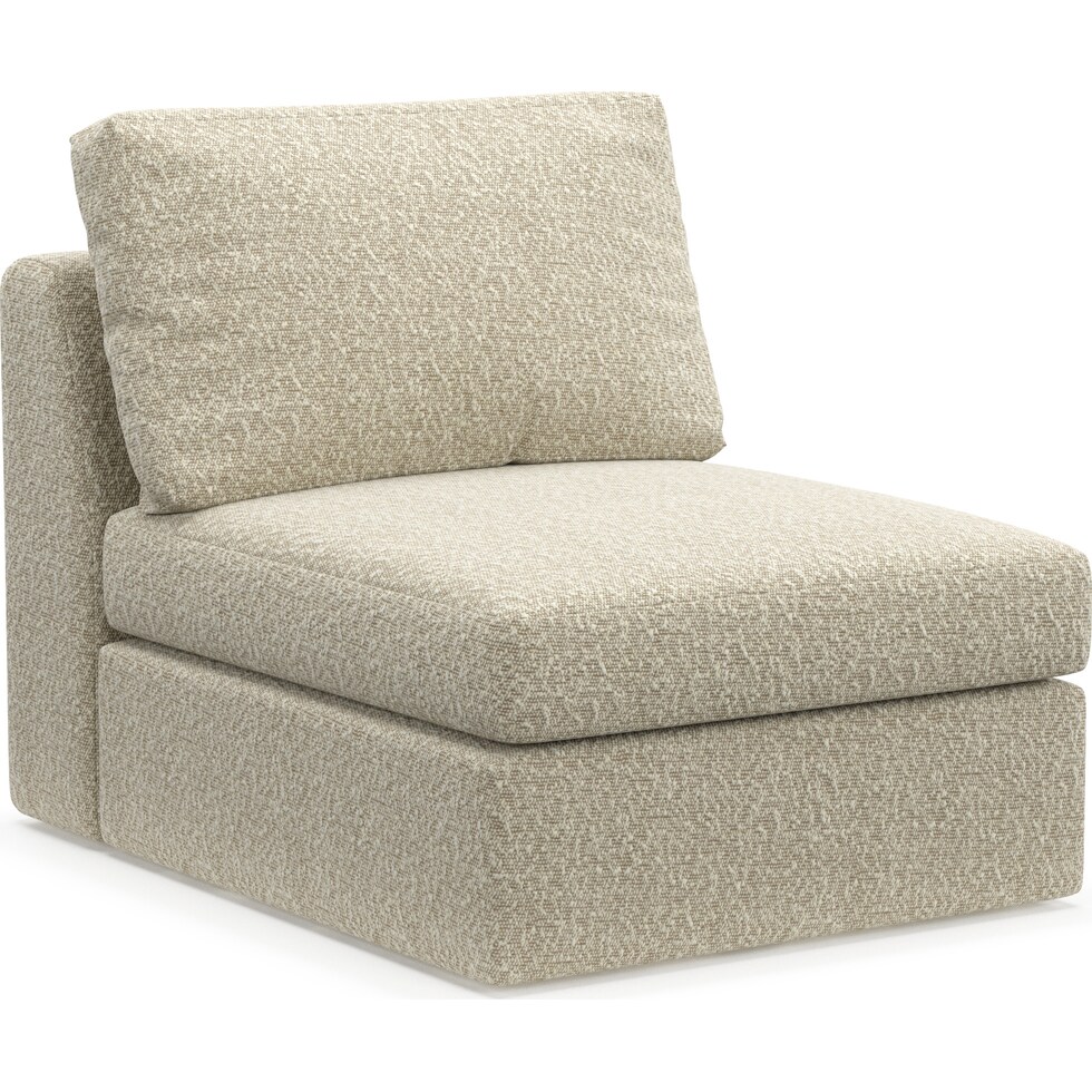 collin gray armless chair   