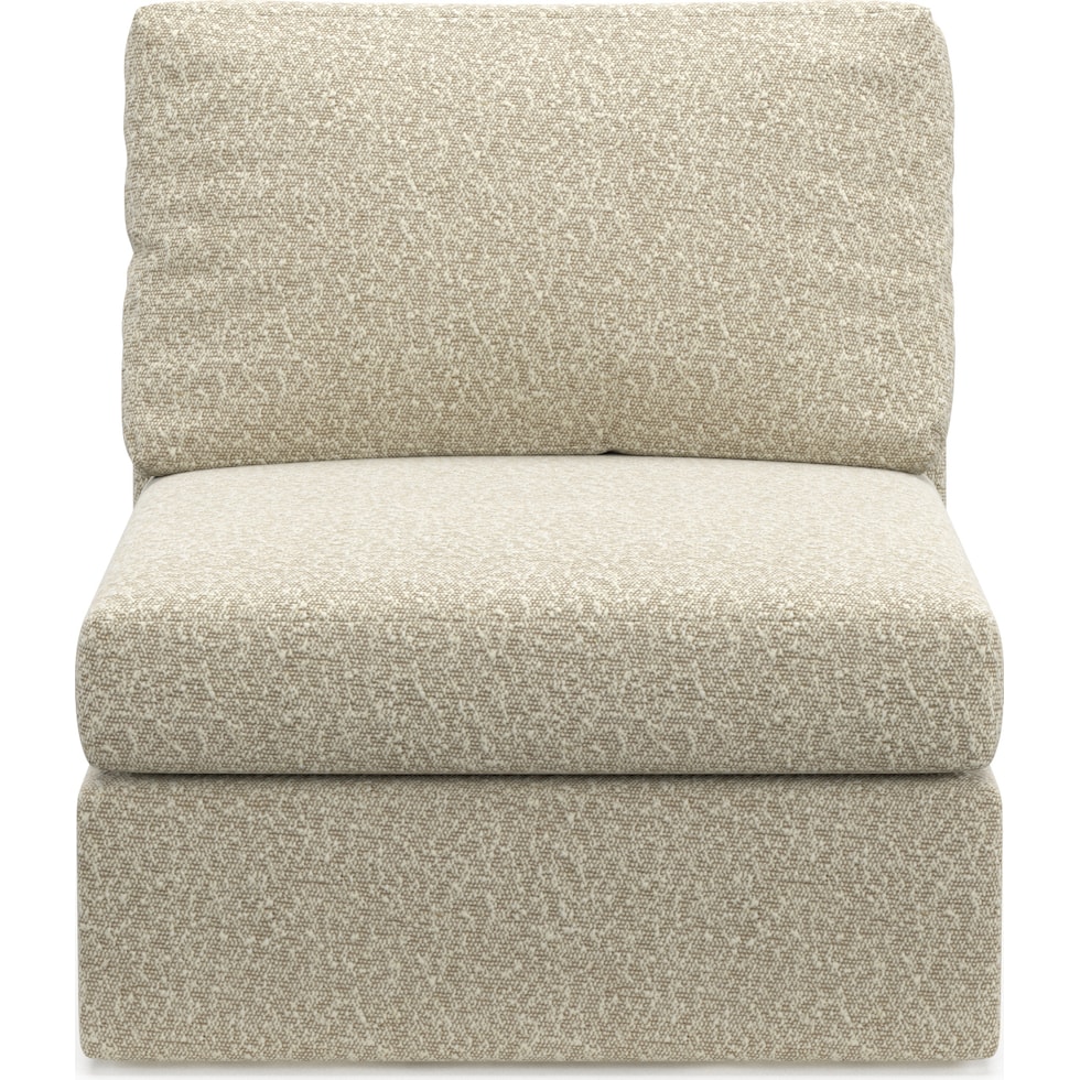 collin gray armless chair   