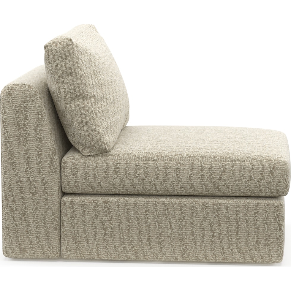 collin gray armless chair   