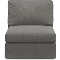 collin gray armless chair   