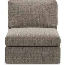 collin gray armless chair   