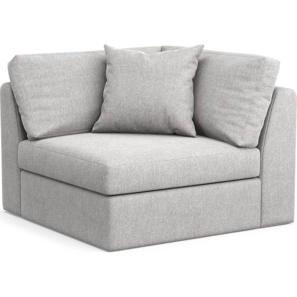 collin gray corner chair   