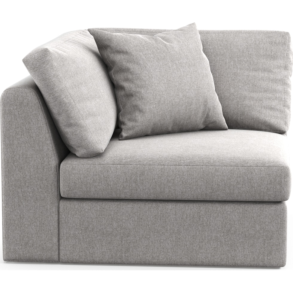collin gray corner chair   