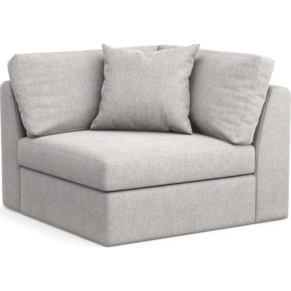 collin gray corner chair   