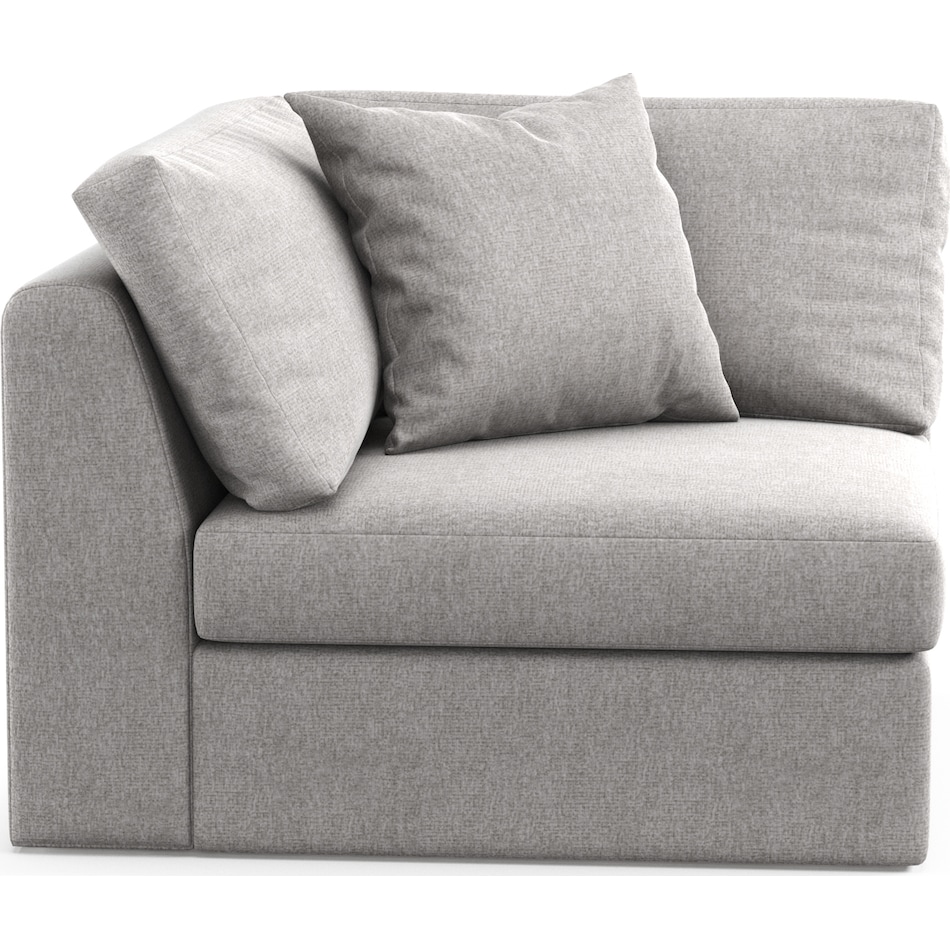 collin gray corner chair   