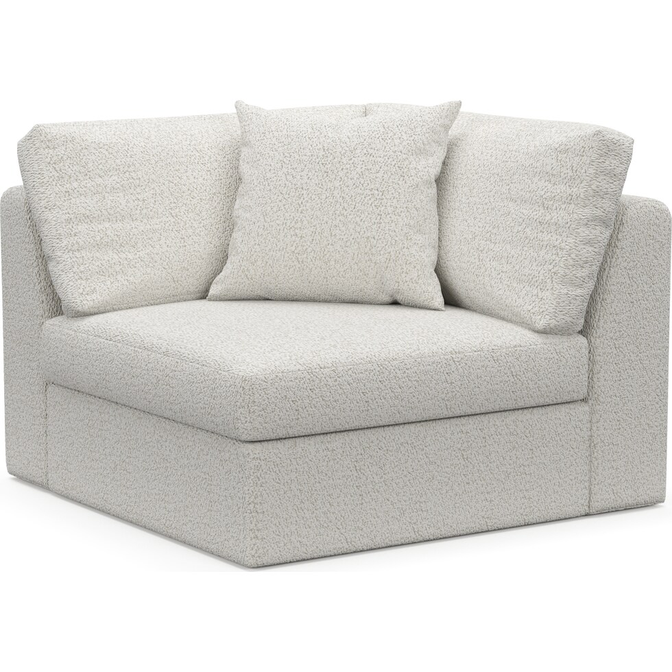 collin gray corner chair   