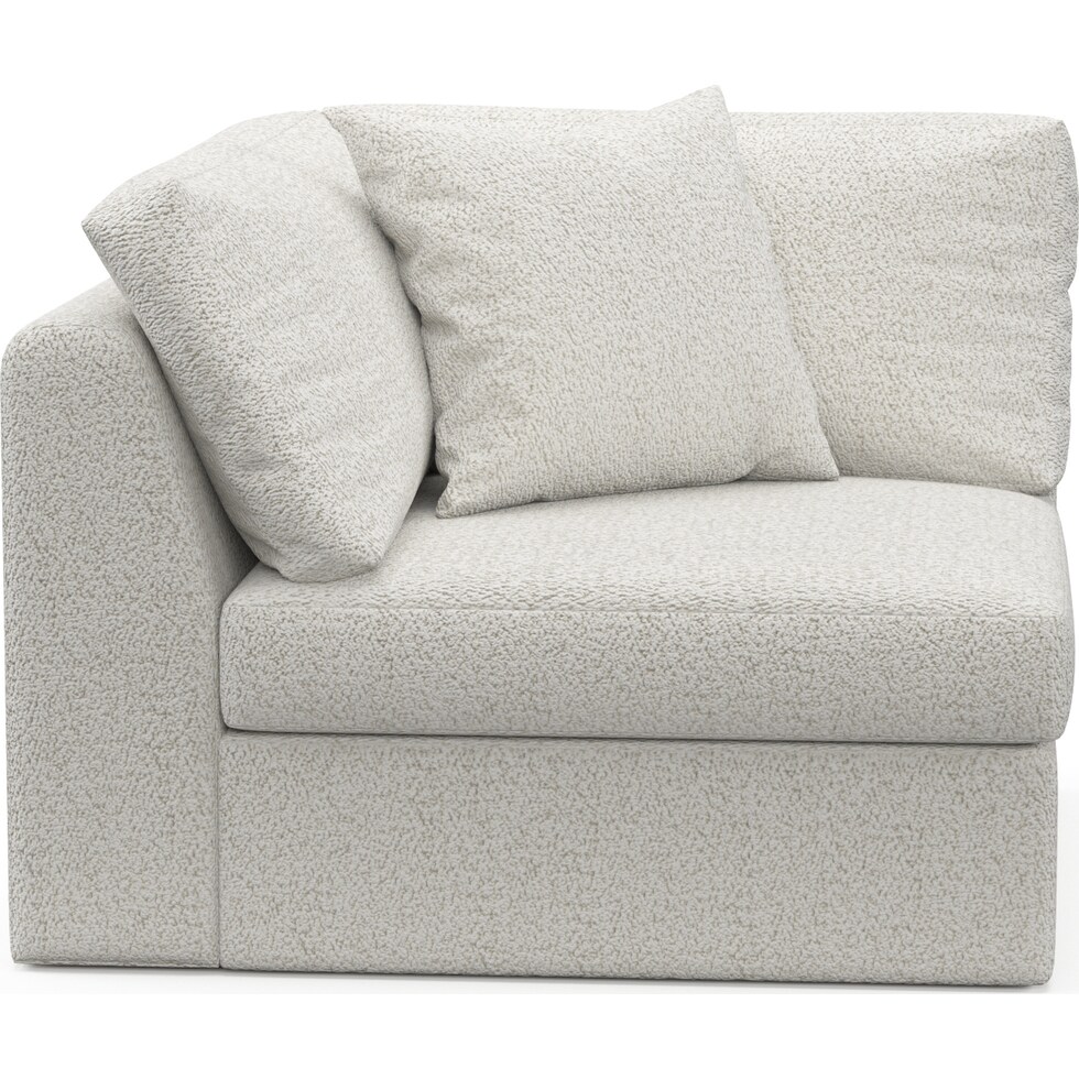 collin gray corner chair   