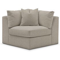 collin gray corner chair   