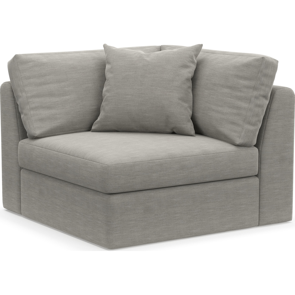 collin gray corner chair   