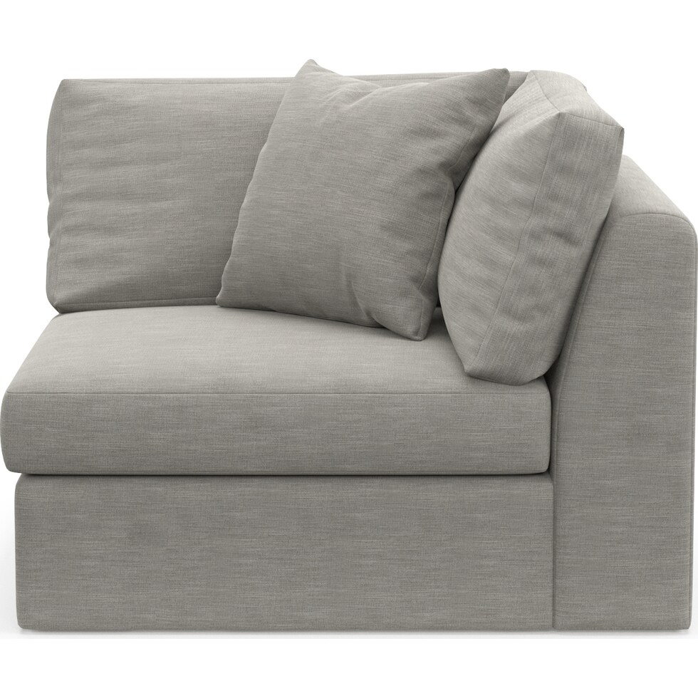 collin gray corner chair   