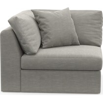 collin gray corner chair   