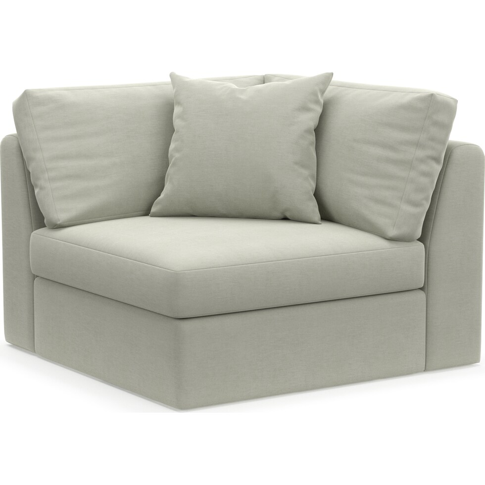 collin gray corner chair   