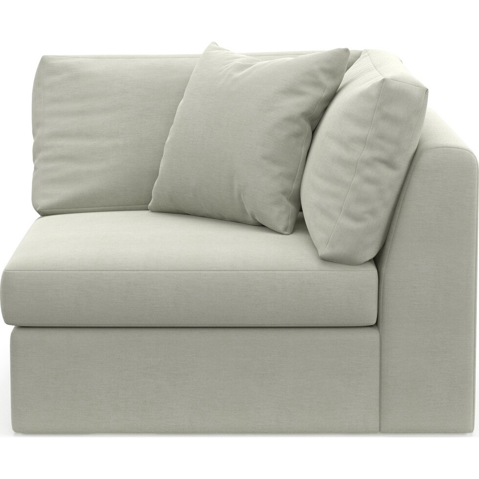 collin gray corner chair   