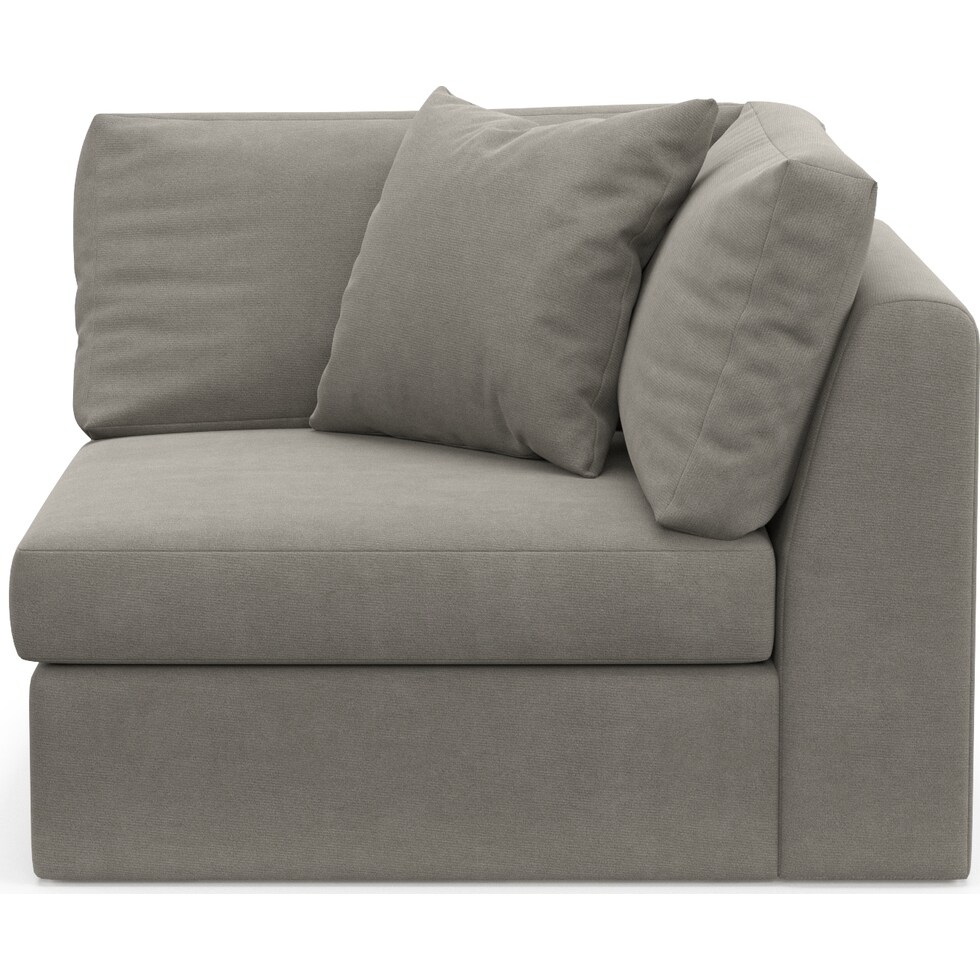 collin gray corner chair   