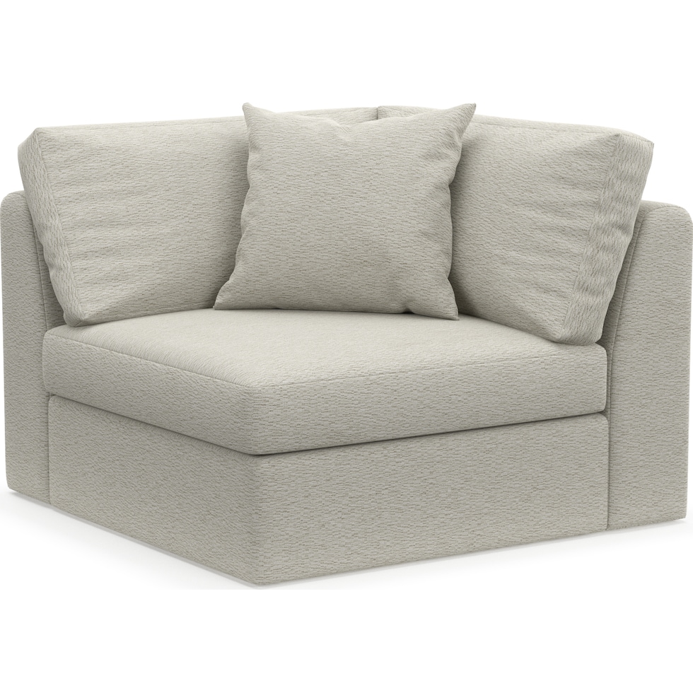 collin gray corner chair   