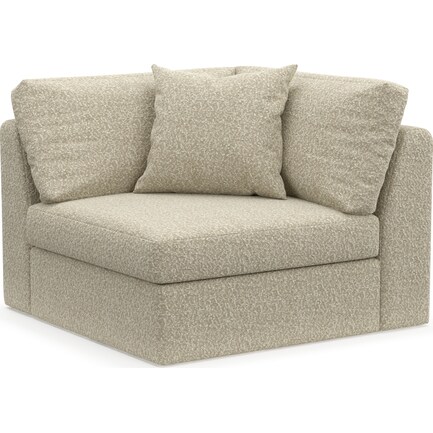 Collin Foam Comfort Corner Chair - Bloke Cotton