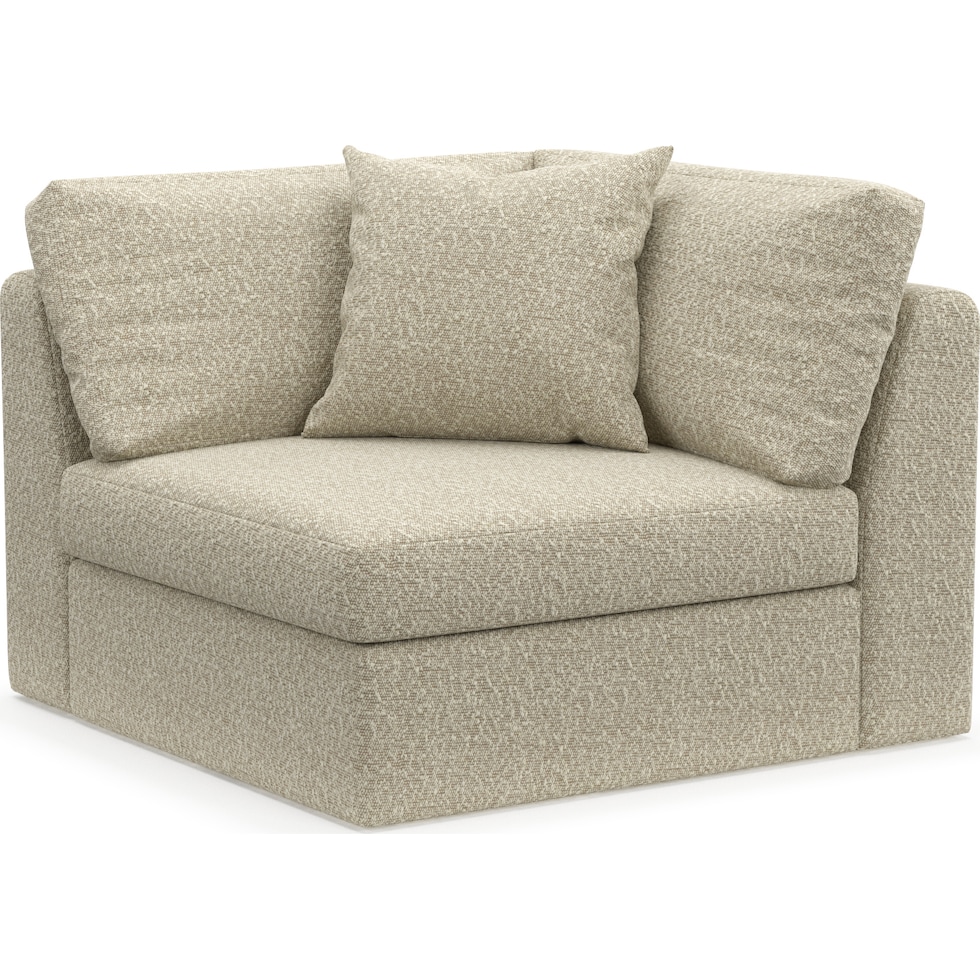 collin gray corner chair   