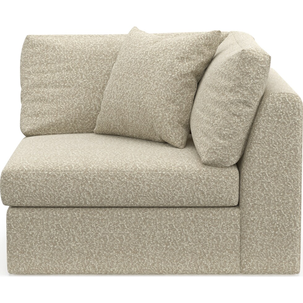 collin gray corner chair   