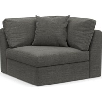 collin gray corner chair   