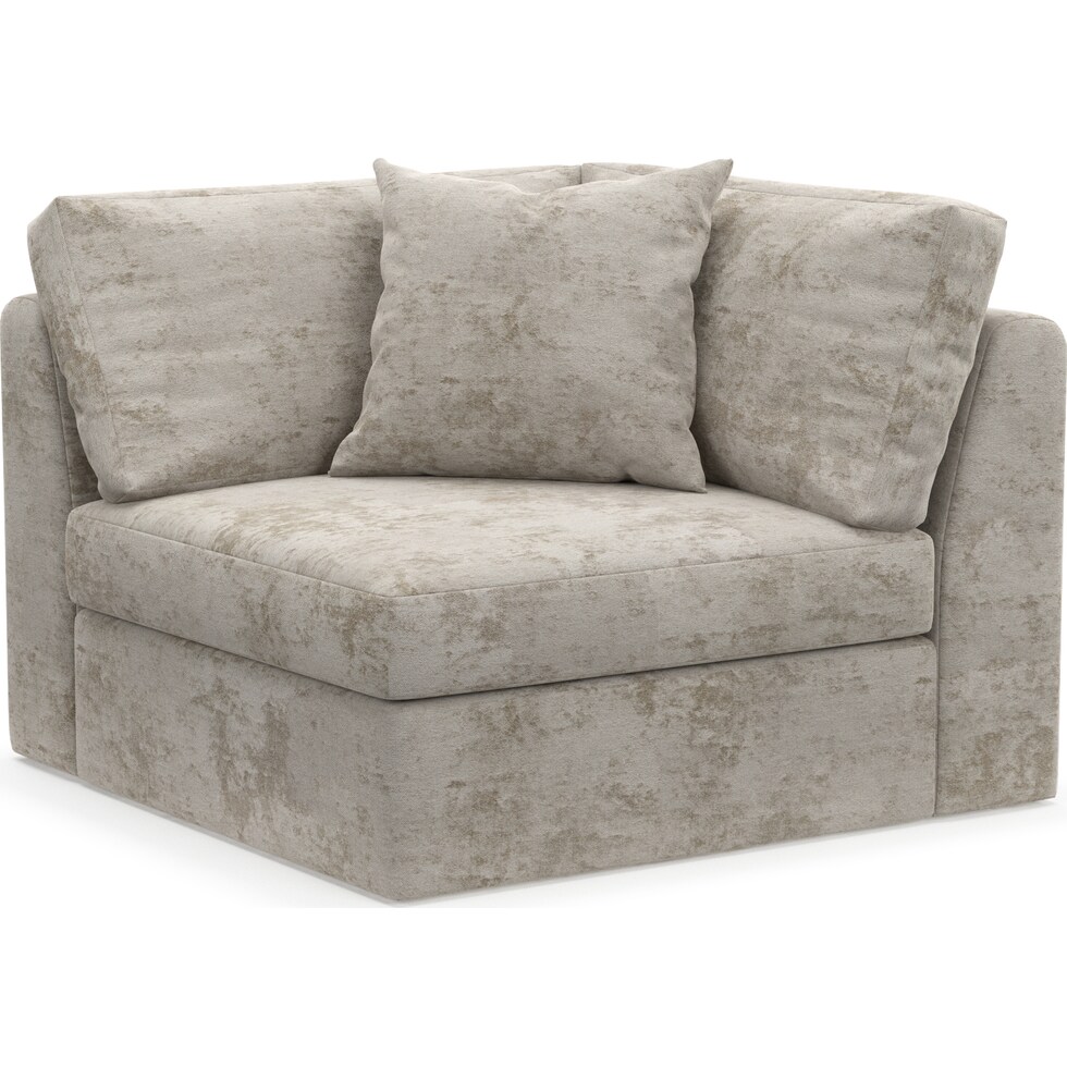 collin gray corner chair   