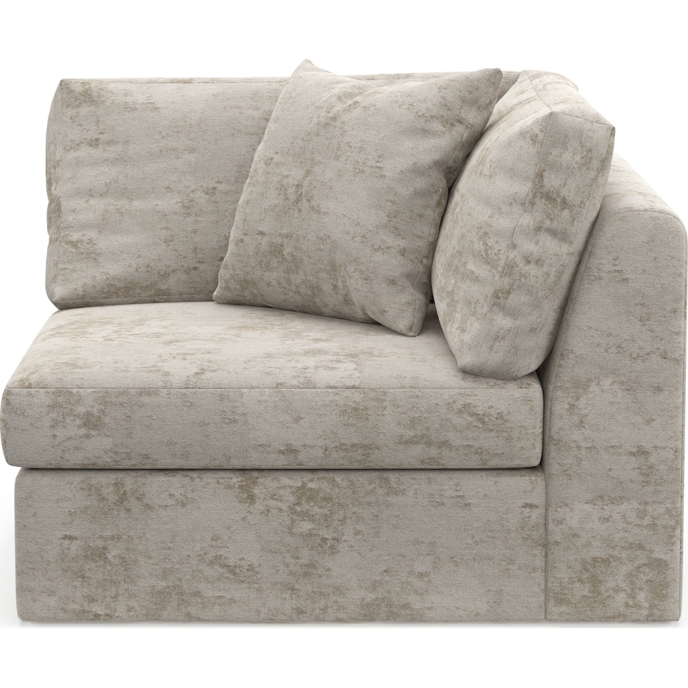 collin gray corner chair   