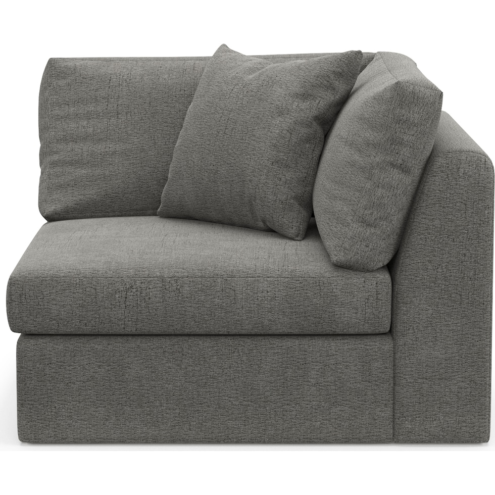 collin gray corner chair   