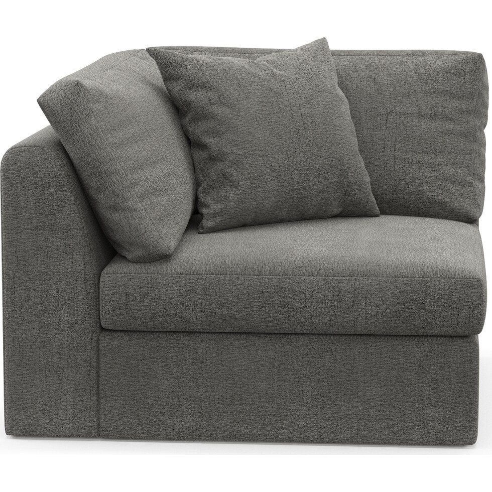 collin gray corner chair   