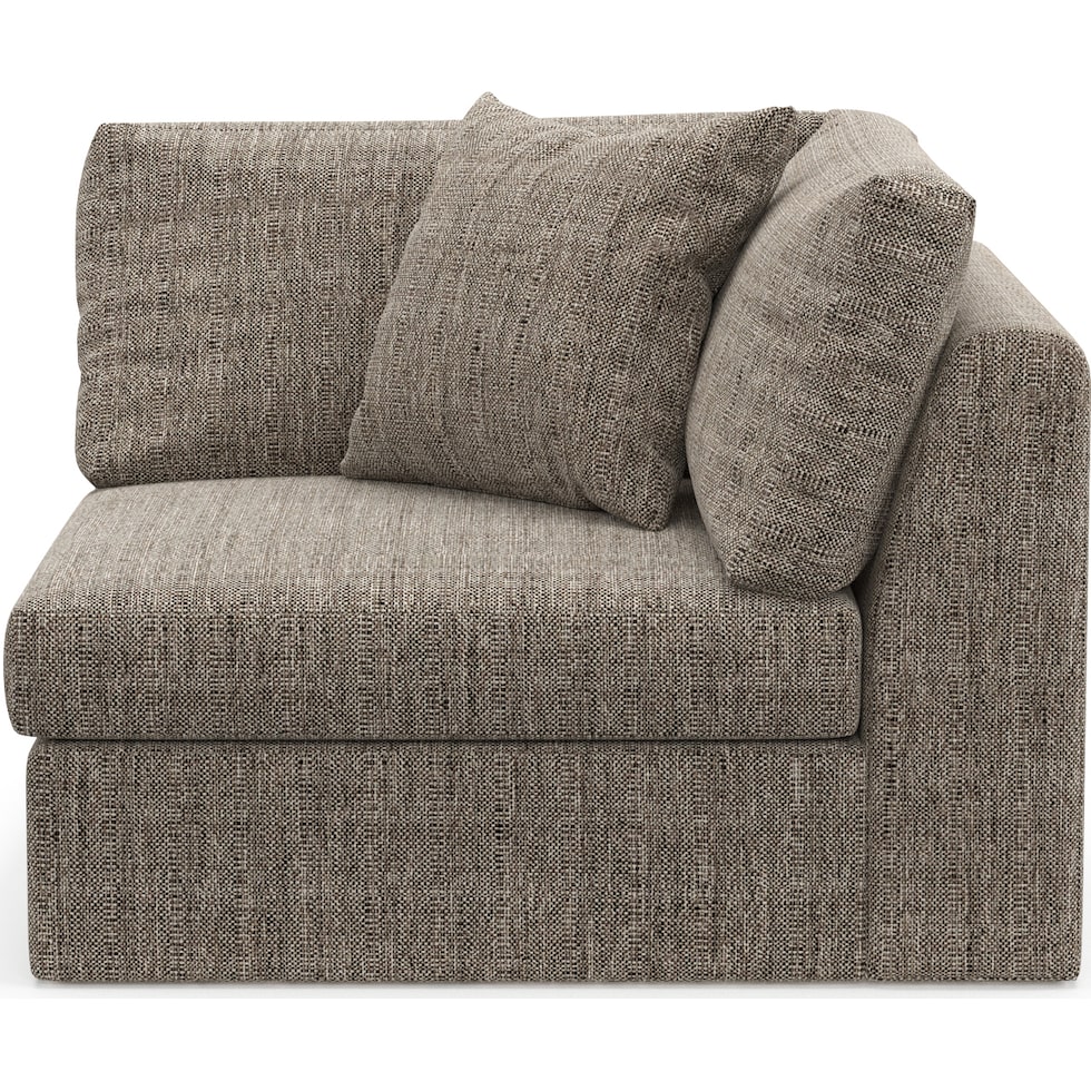 collin gray corner chair   