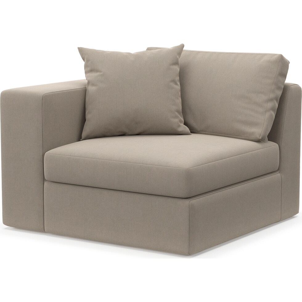 collin gray left arm facing chair   