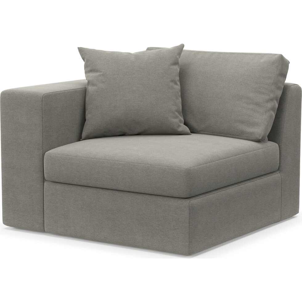 collin gray left arm facing chair   