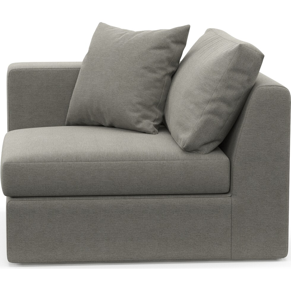 collin gray left arm facing chair   