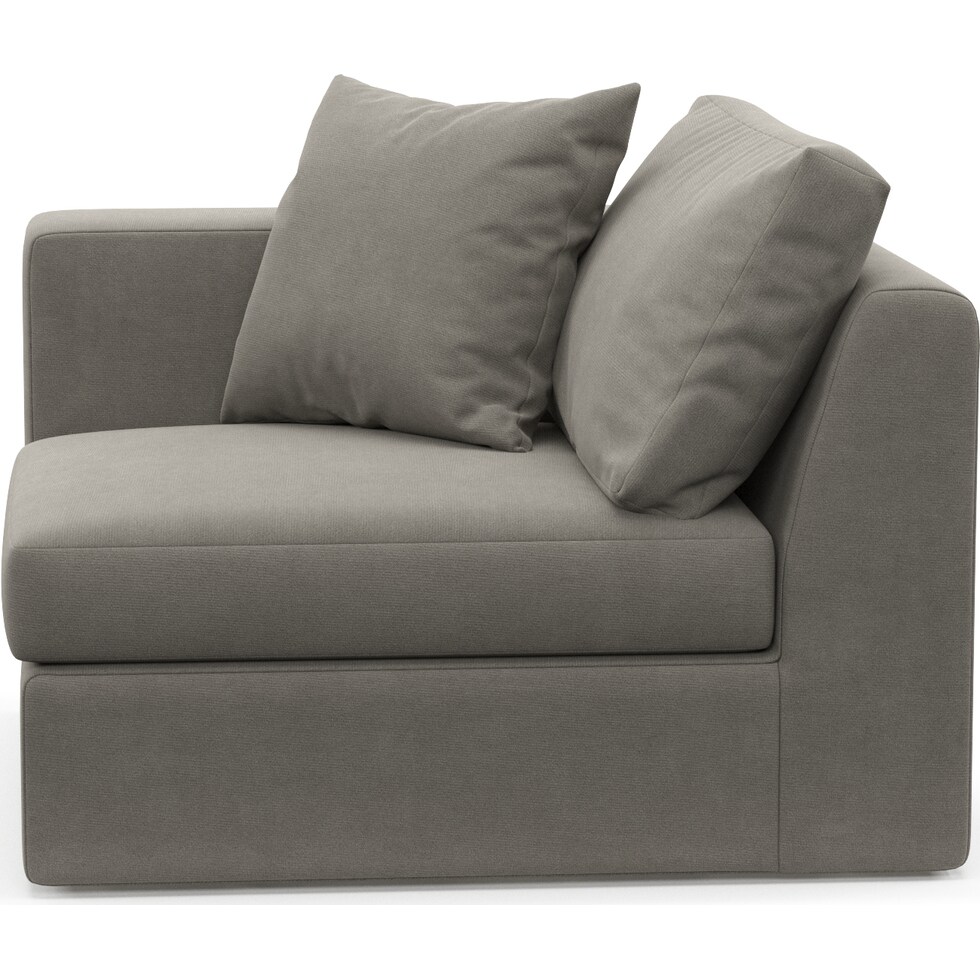 collin gray left arm facing chair   