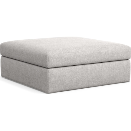 Collin Foam Comfort Ottoman - Burmese Granite
