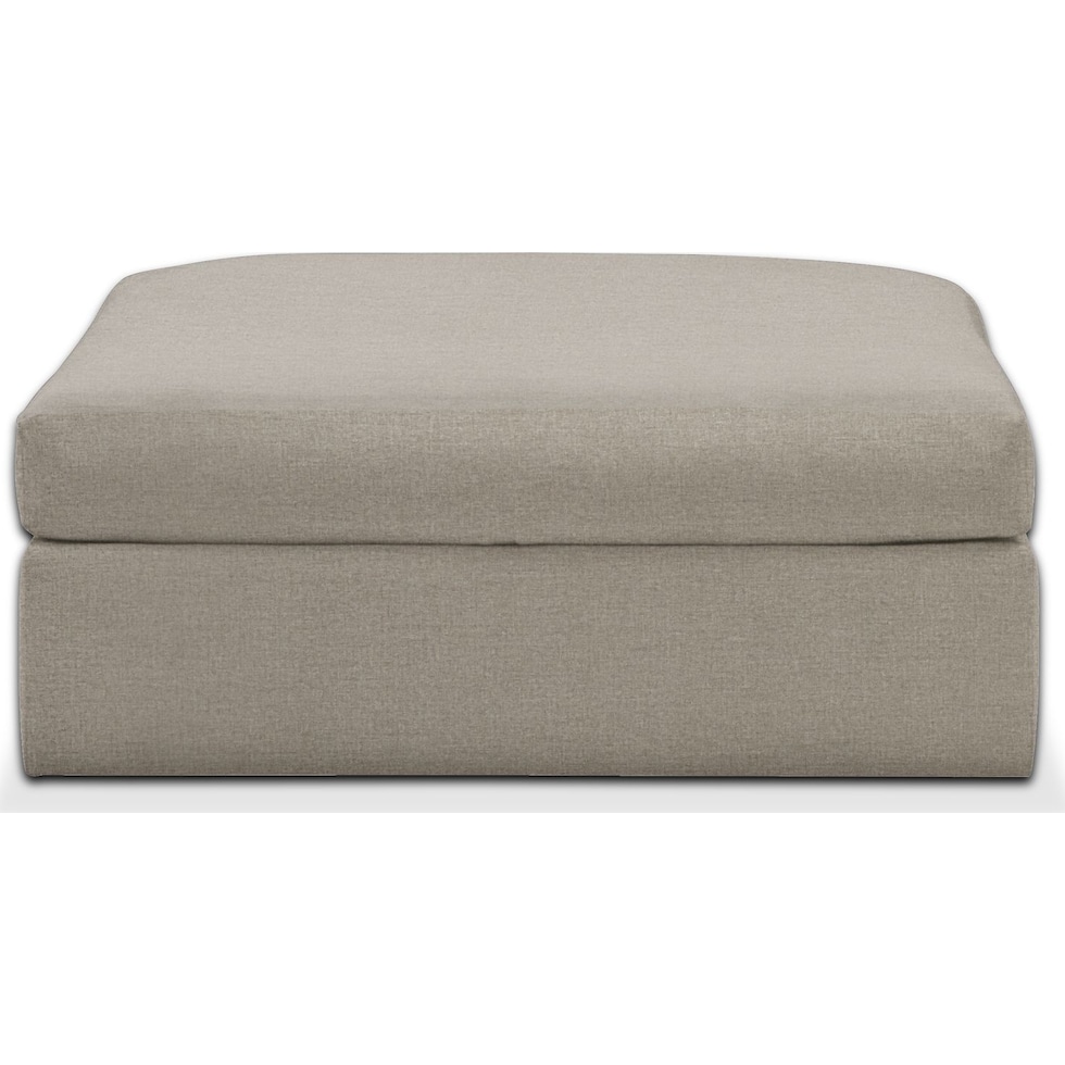 collin gray ottoman   
