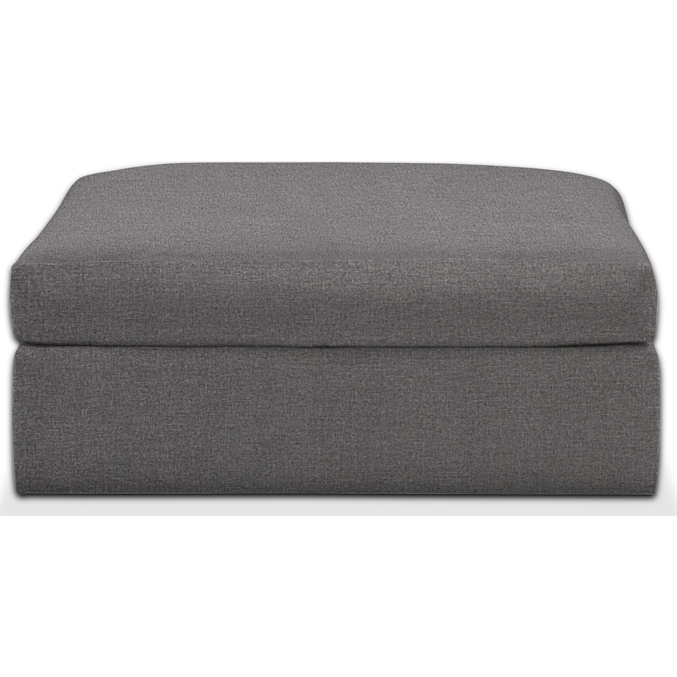 collin gray ottoman   