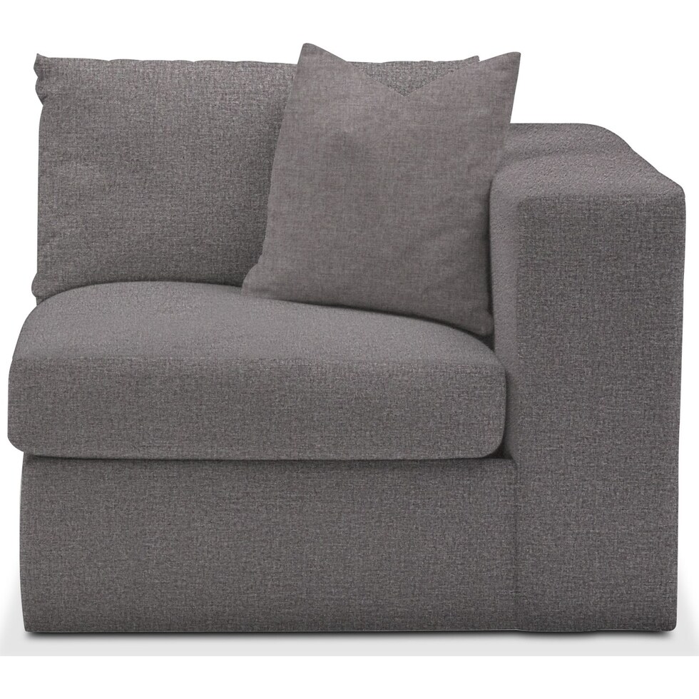 collin gray right arm facing chair   