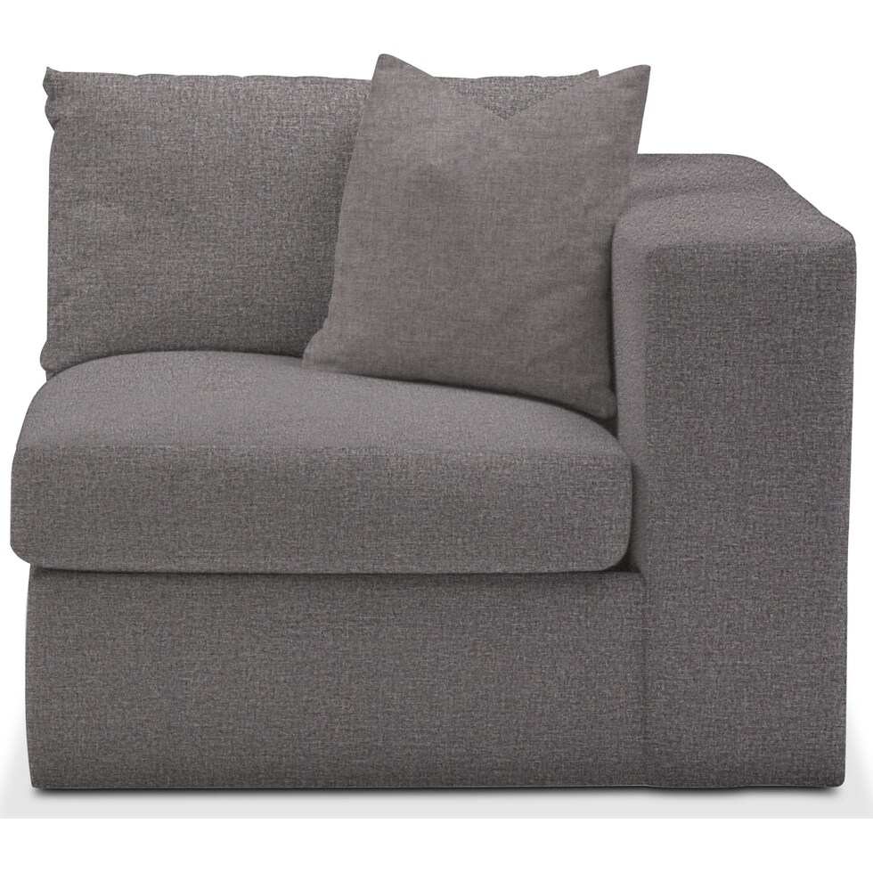 collin gray right arm facing chair   
