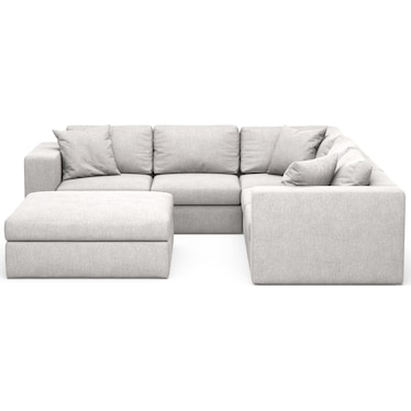 Collin 5-Piece Sectional and Ottoman