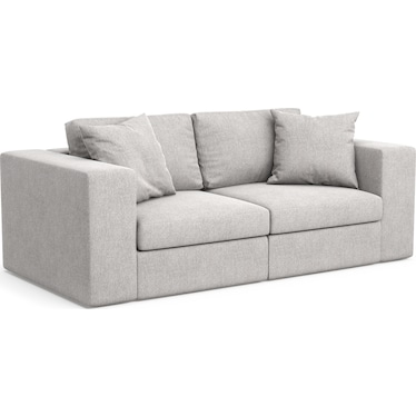 Collin 2-Piece Foam Comfort Sofa - Burmese Granite