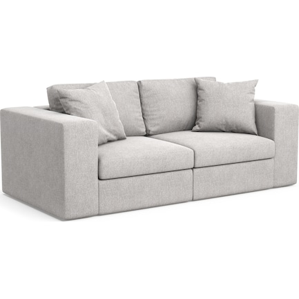 Collin 2-Piece Foam Comfort Sofa - Burmese Granite