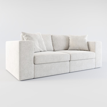 Collin 2-Piece Foam Comfort Sofa - Burmese Granite