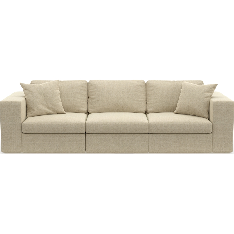 collin light brown sofa   