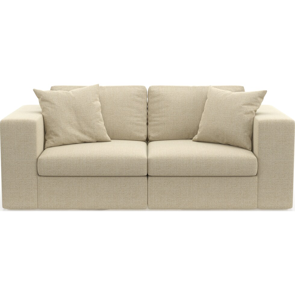 collin light brown sofa   
