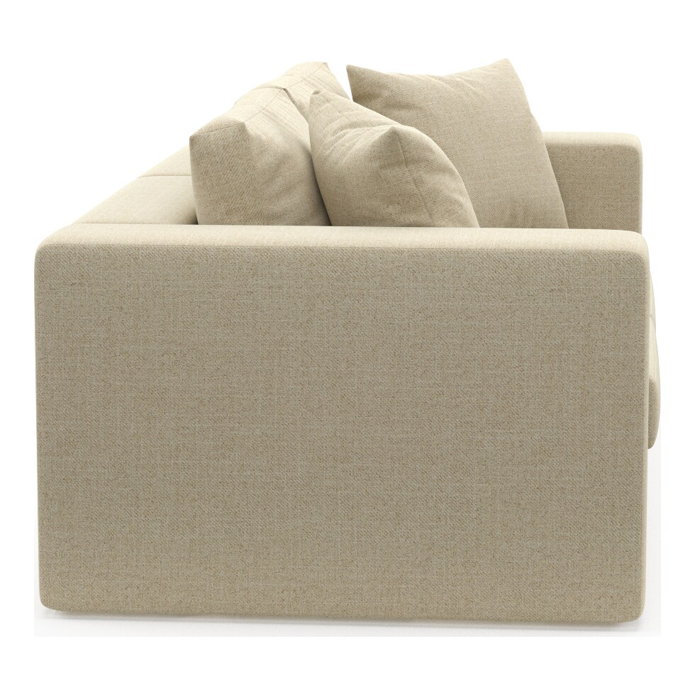 collin light brown sofa   